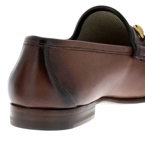 mocassino gucci marrone uomo scamosciato|Mocassini da uomo .